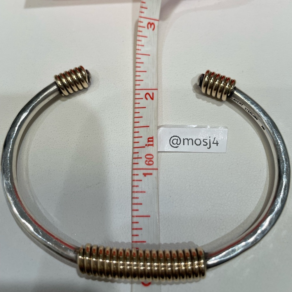 Retired James Avery Kalahari Cuff Bracelet - Picture 4 of 5